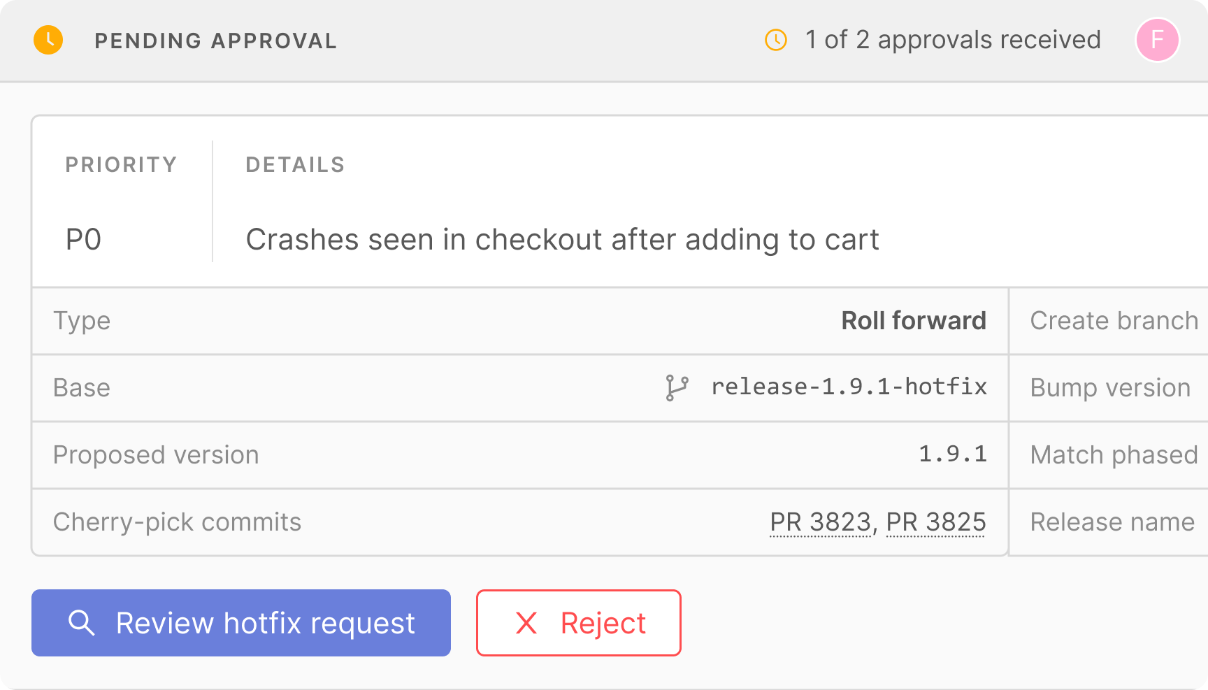 hotfix-request